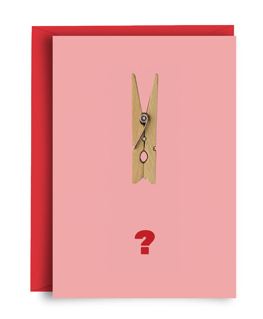 Peg? - Valentine's Card